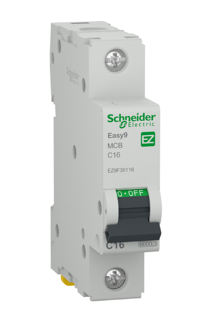Автоматичен прекъсвач Schneider Electric Easy9 1P 16A C 6kA